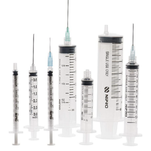 Jeringa 5cc con aguja 21Gx1½, luer lock